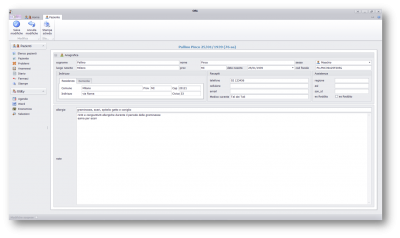 Scheda paziente